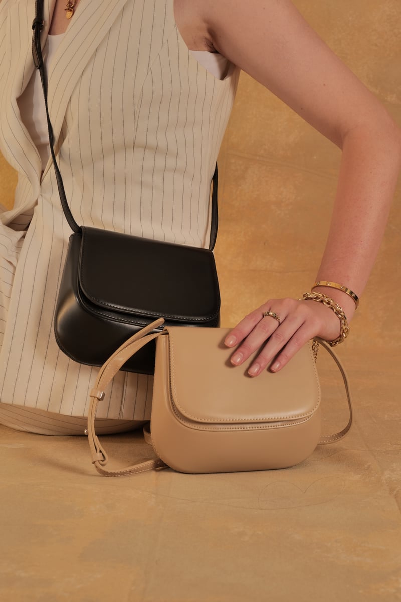 Luna - Ladies Leather Structured Bag