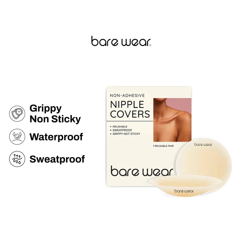 Non-Adhesive Nipple Covers 8 cm (Skin)