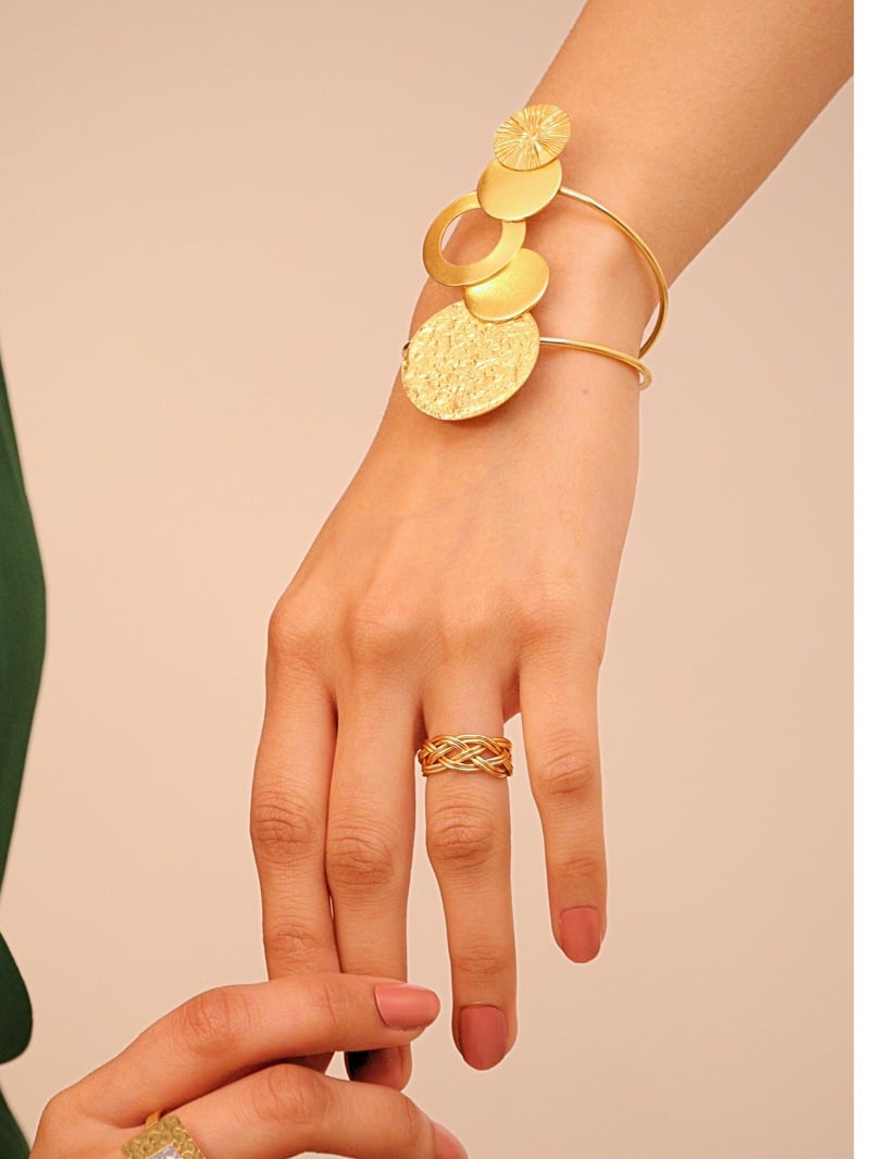 Kanchan Handcuff for Women 18K Gold Plated