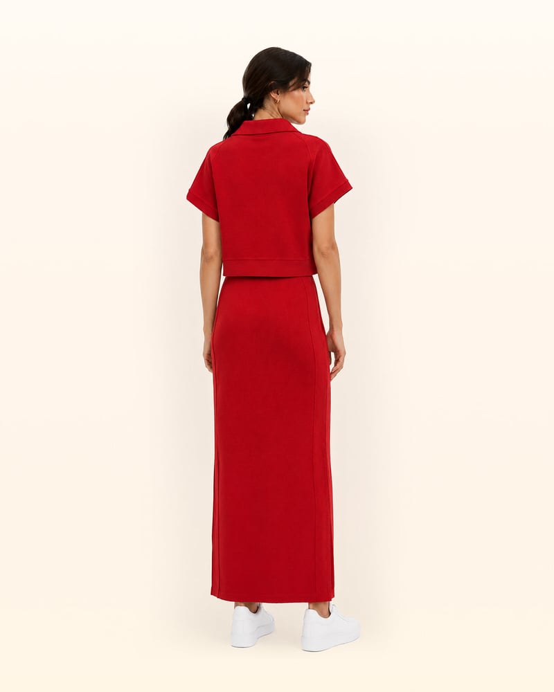 Terry Polo Set