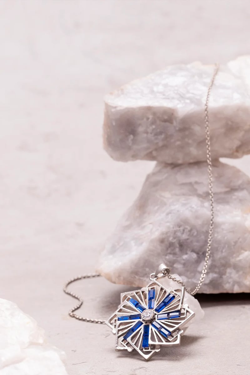 Caree Silver Pendant — GAURISH BESPOKE JEWELLERY