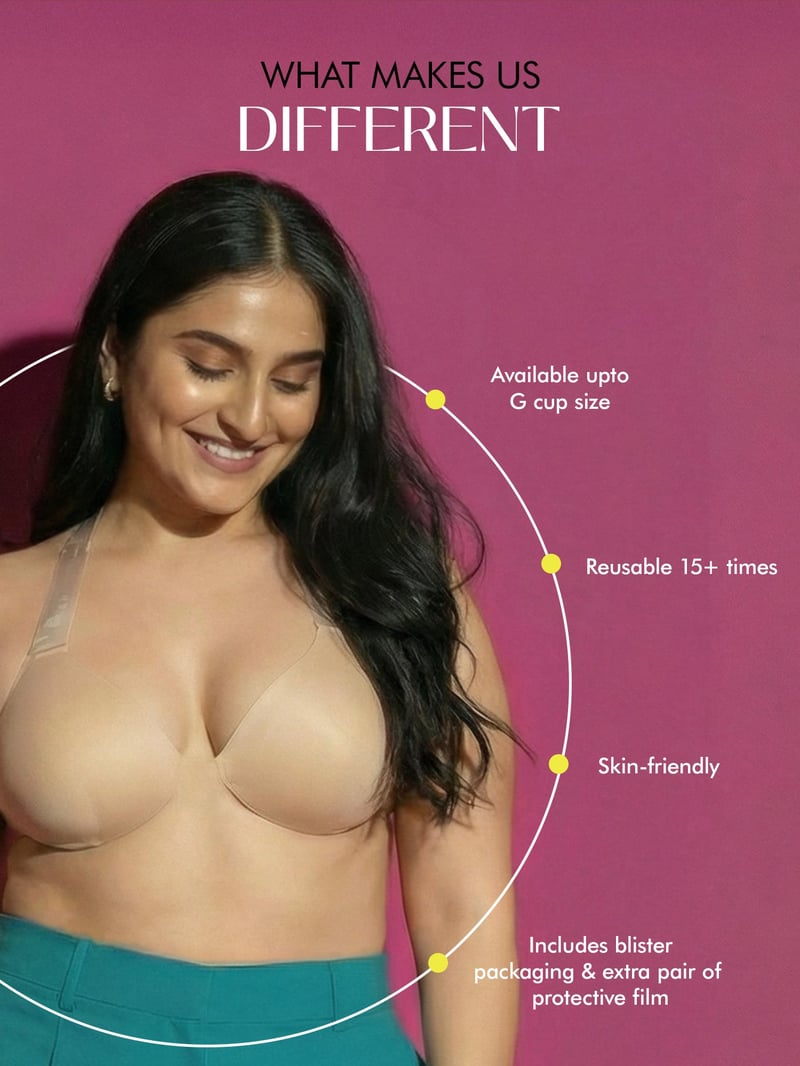 Breast Lift Cup (F-G) (Nude) (2 Pcs)