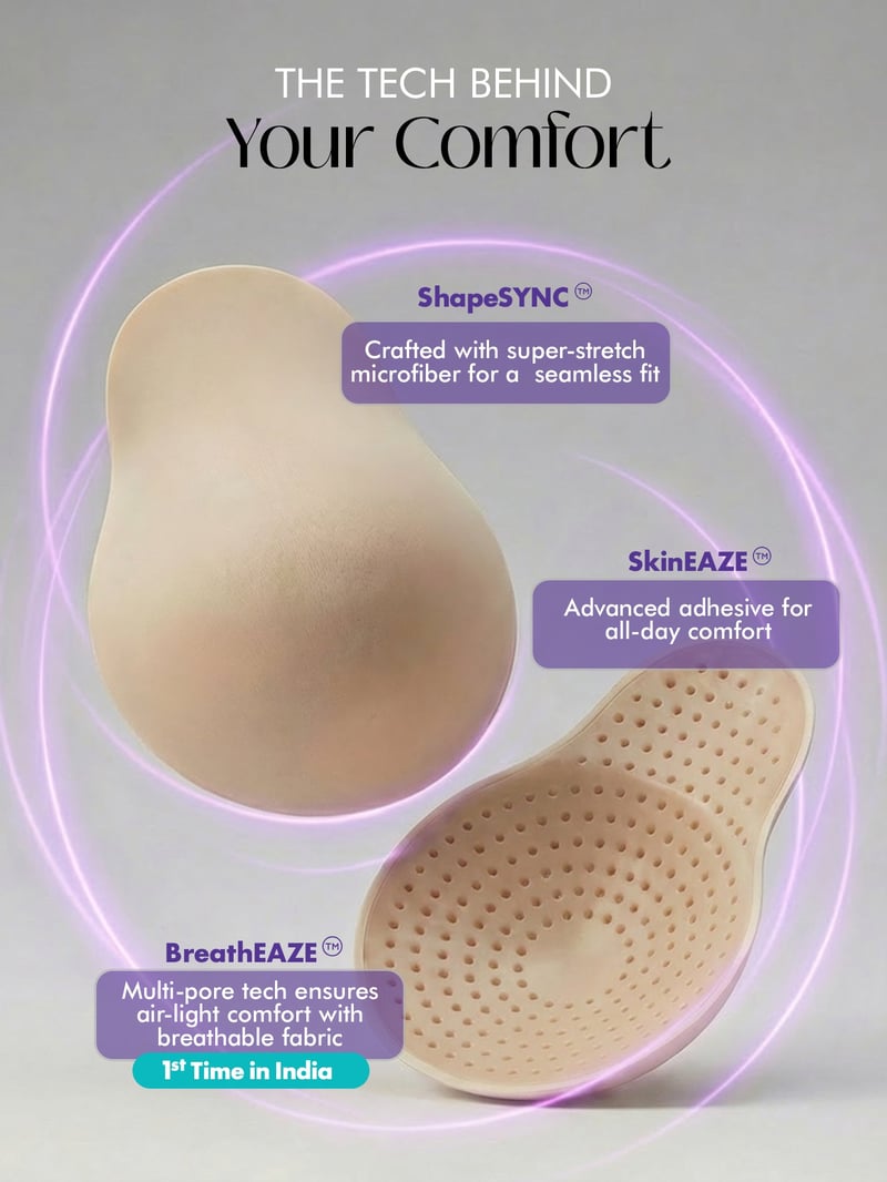 Breast Lift Cup (DD-E) (Nude) (2 Pcs)