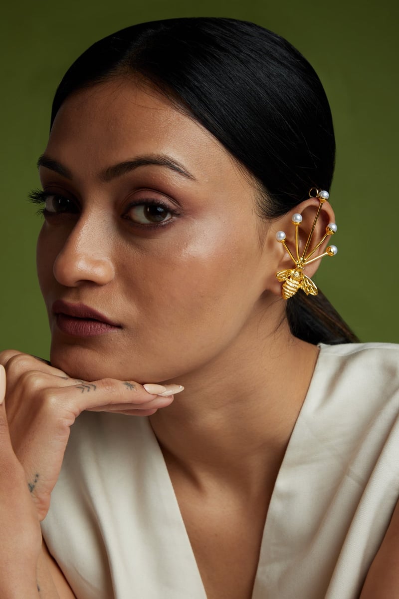 Bee Earcuffs