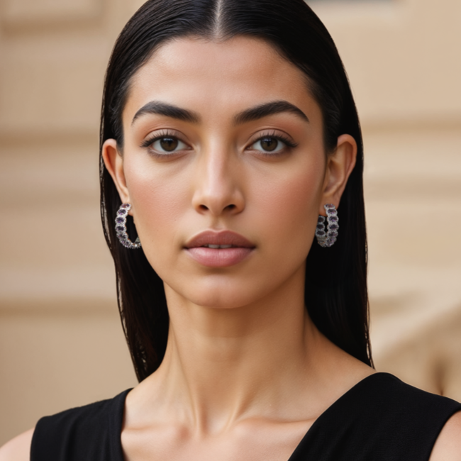 Green Round Hoops — Kesya