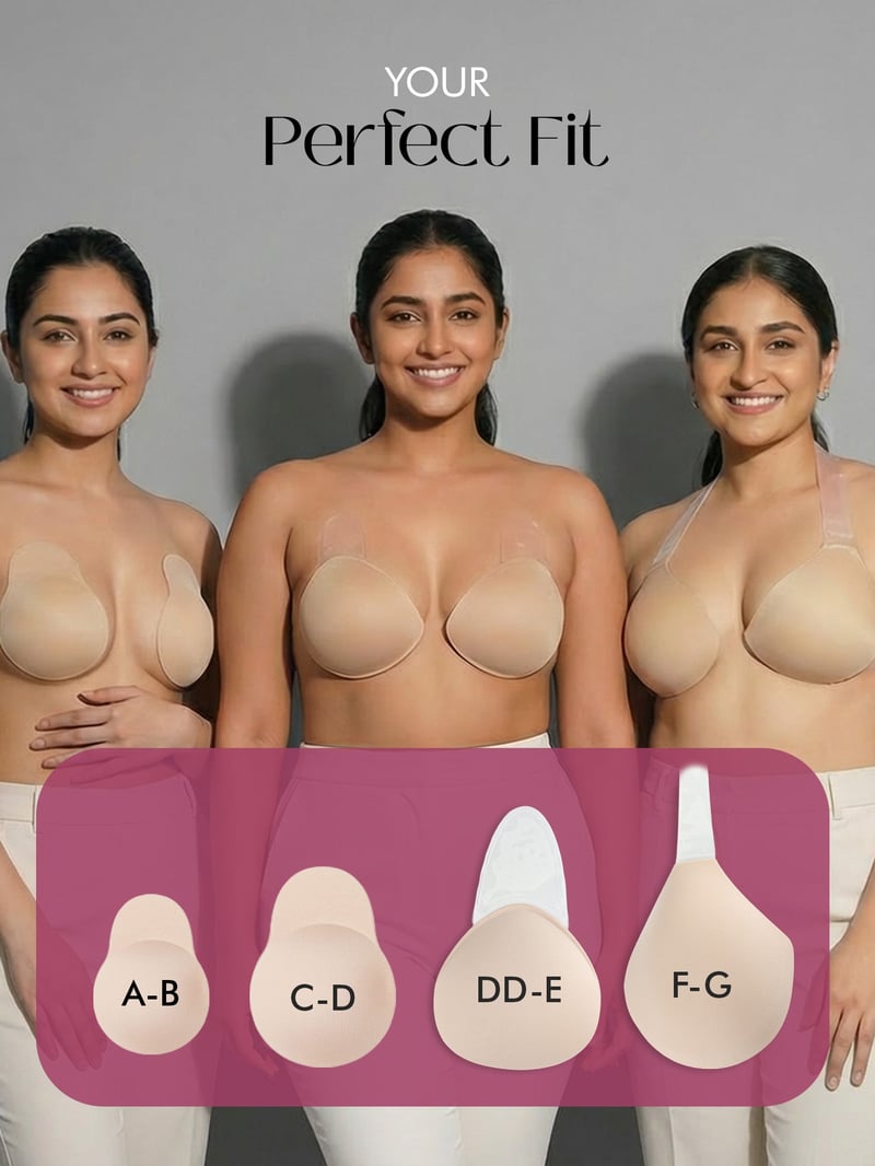 Breast Lift Cup (F-G) (Nude) (2 Pcs)
