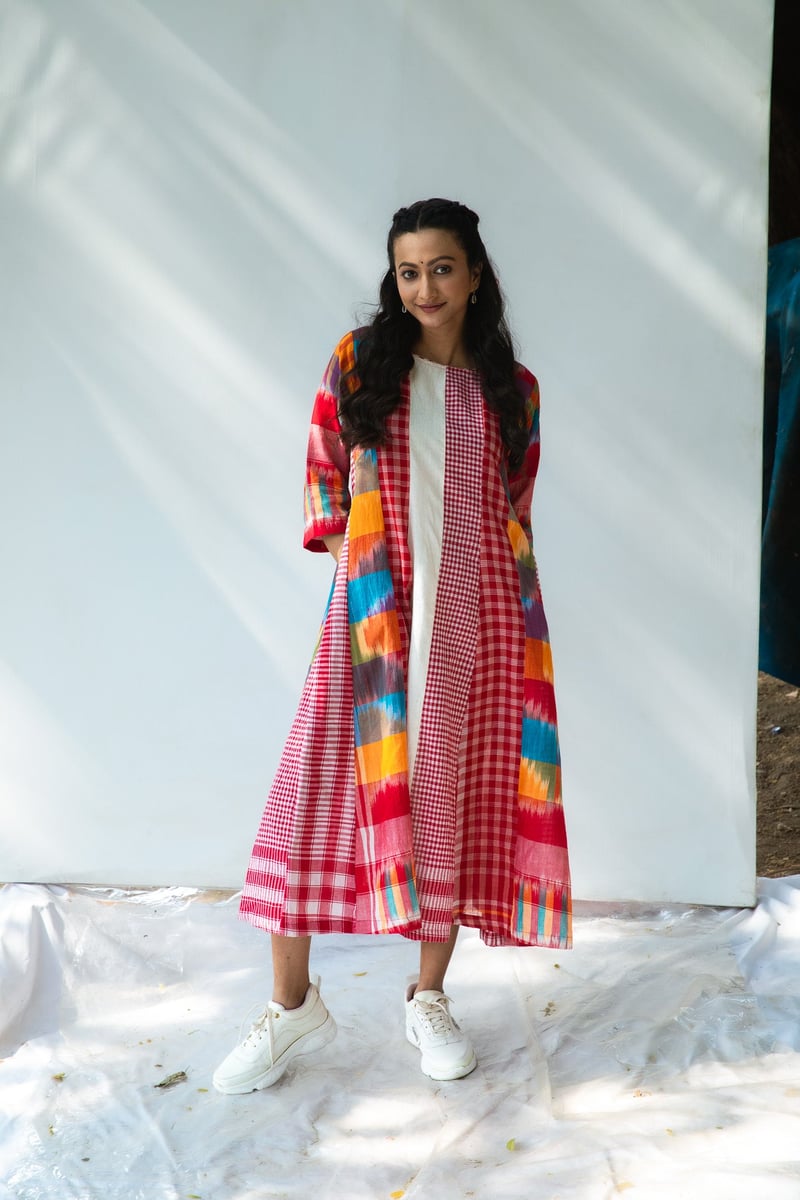The Cloud Cluster 16 Panelled Dress