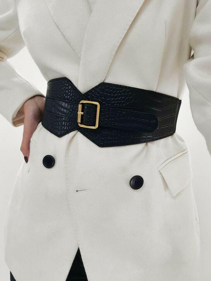Retro Women Black Belt