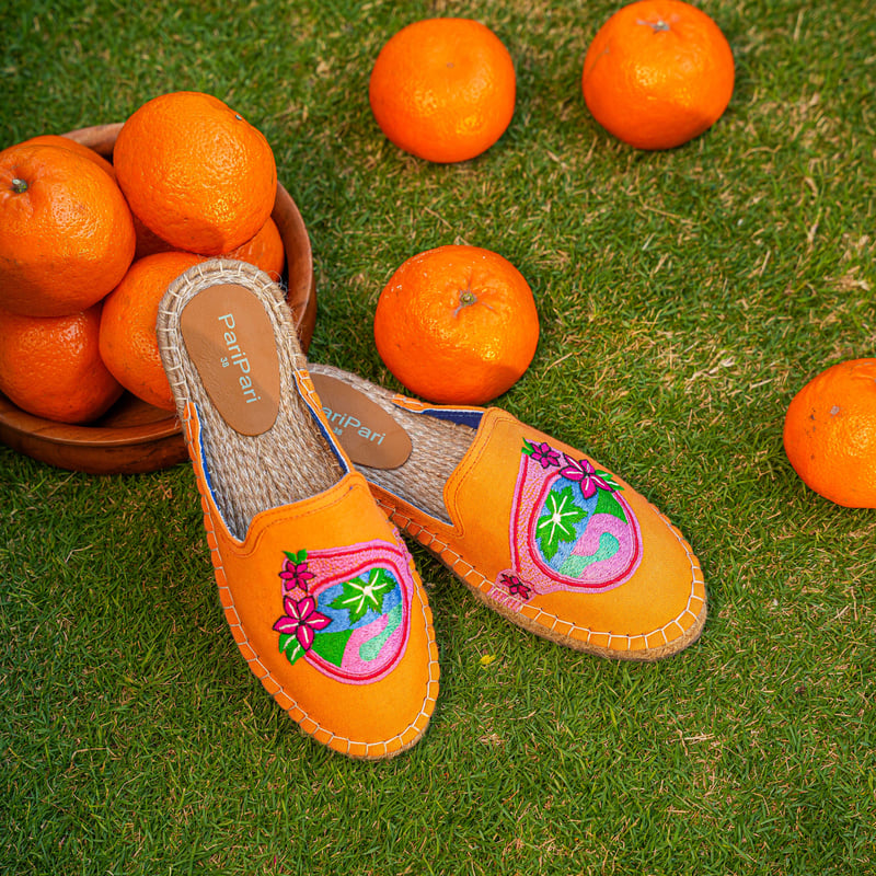Sunny Espadrilles Orange