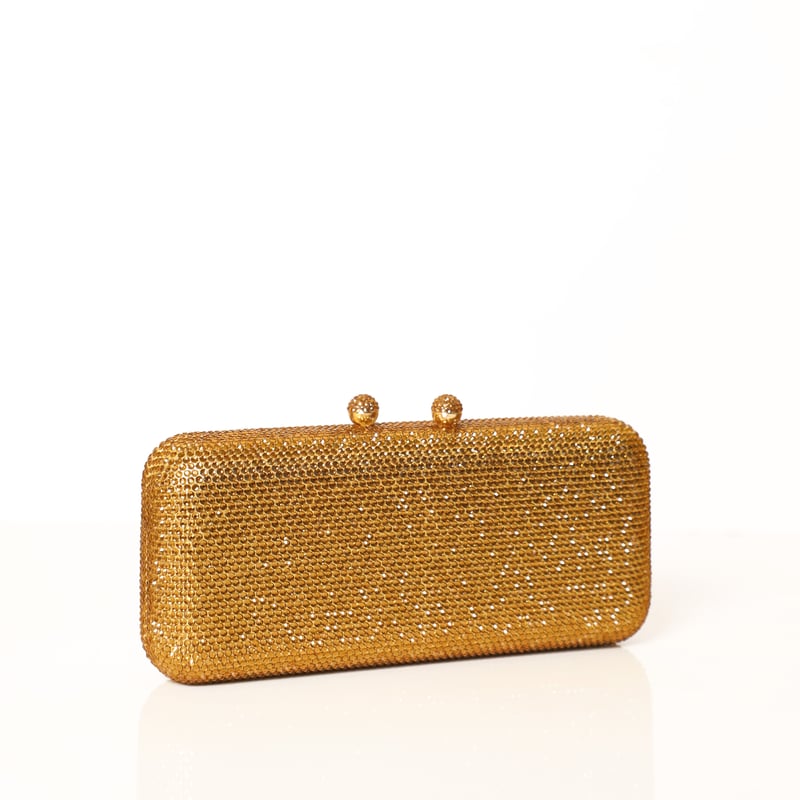Rect Glitz 3 Gold