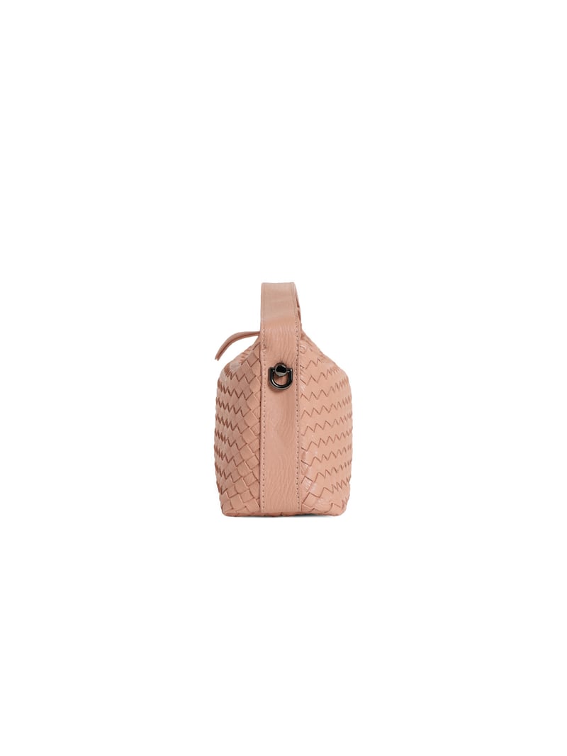 Fero - Woven Ladies Handbag Blush Pink