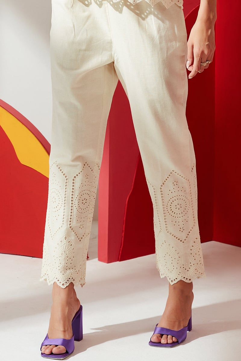 Classic Broderie Co-ord Set