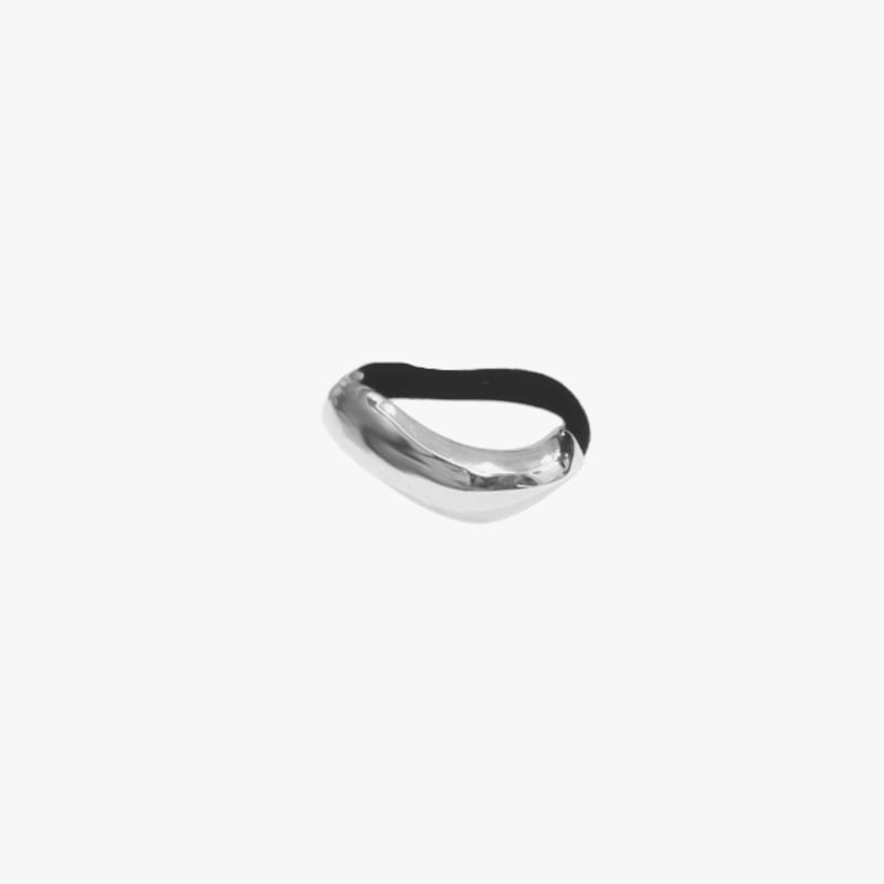 Wave Hair Band Silver