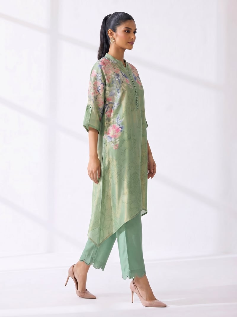 Sea Green Co-Ord Set