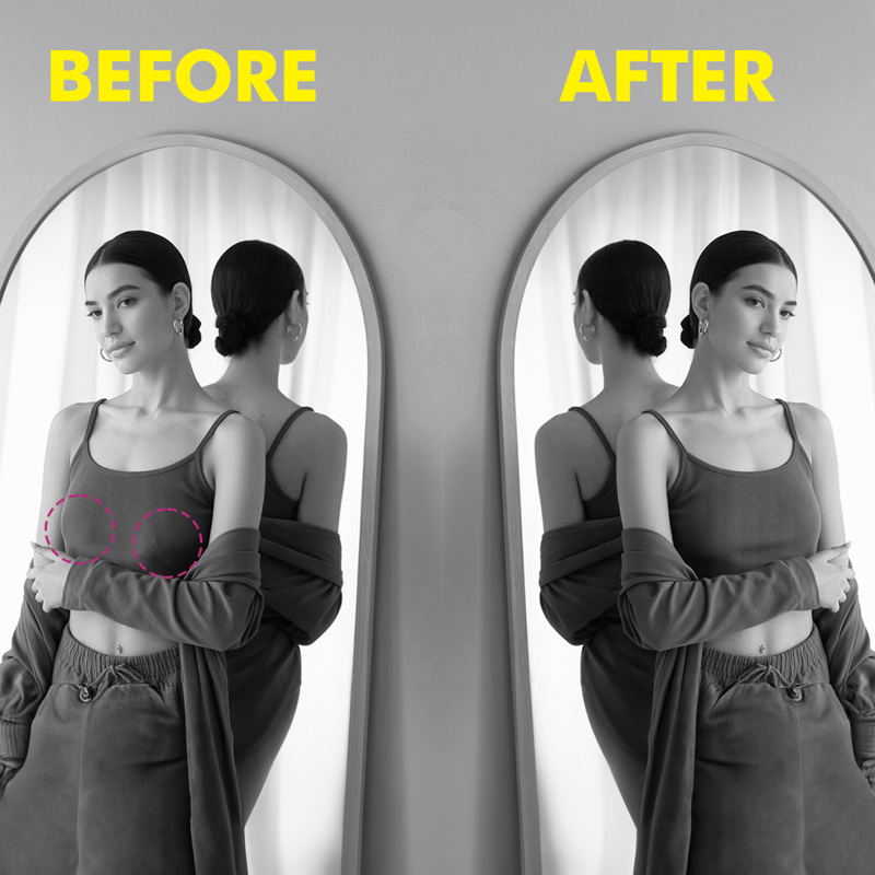 Breast Lift Cup (C-D) (Nude) (2 Pcs)