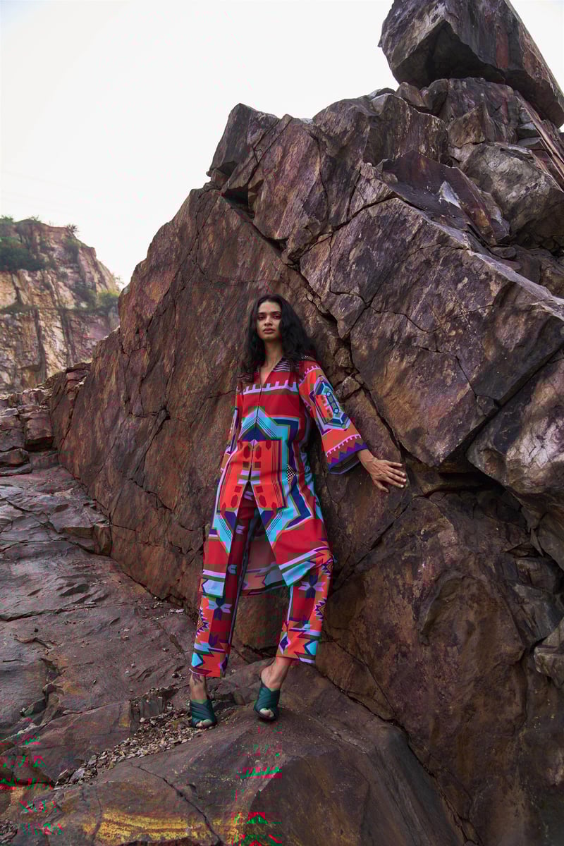 Tribal Printed Pant Multi