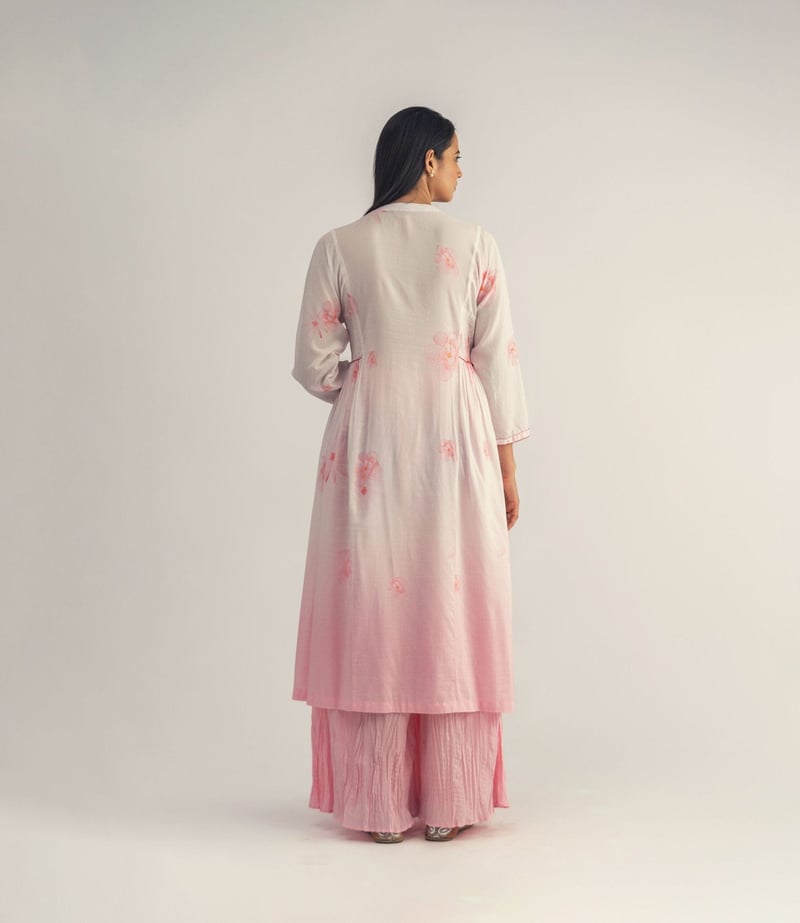 Floral Ombre Kurta