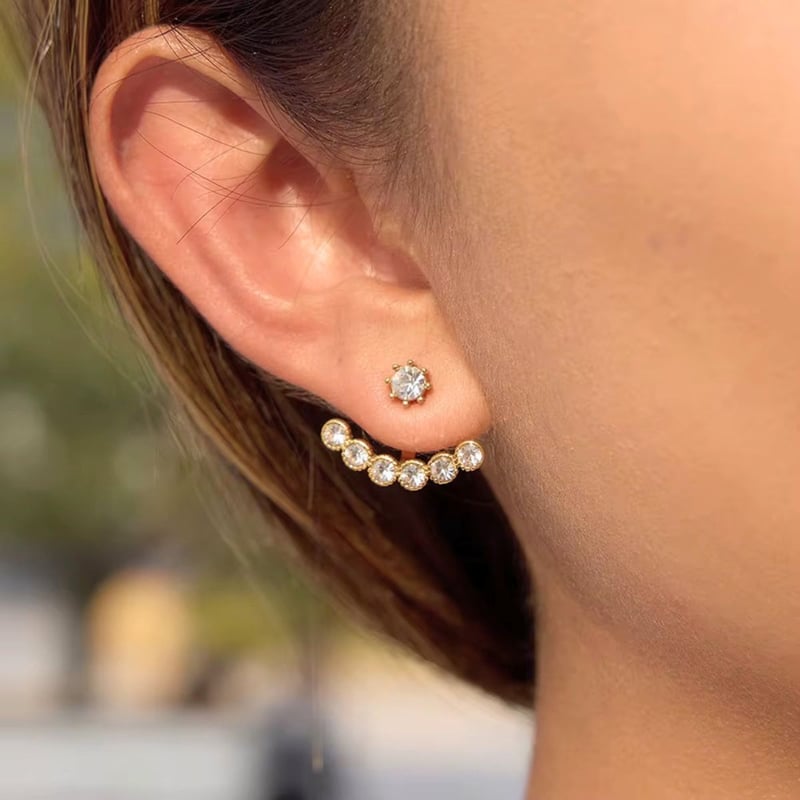 18K Gold Plated Classic Hoop Earrings, Zara