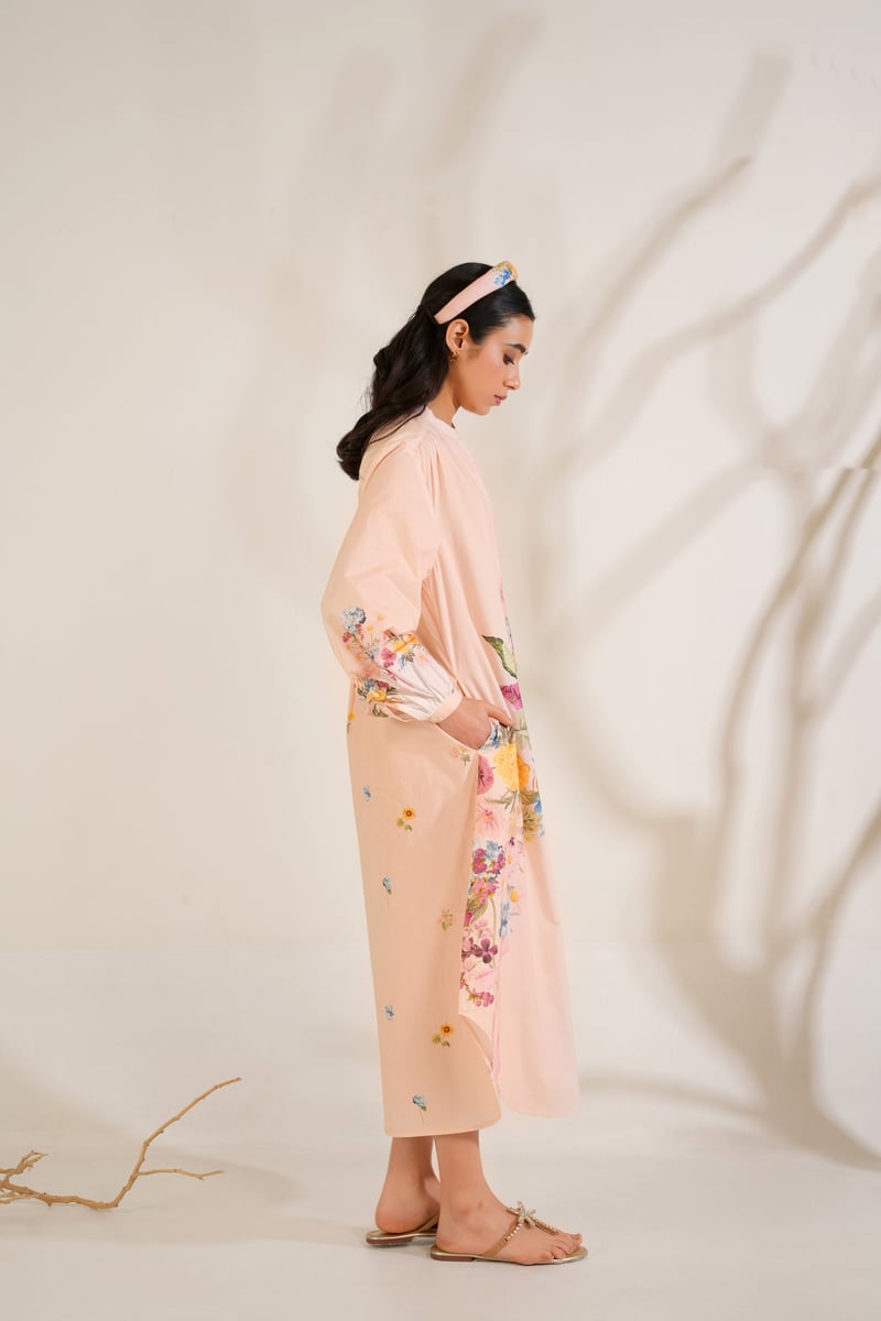 English Summer Shirt Dress