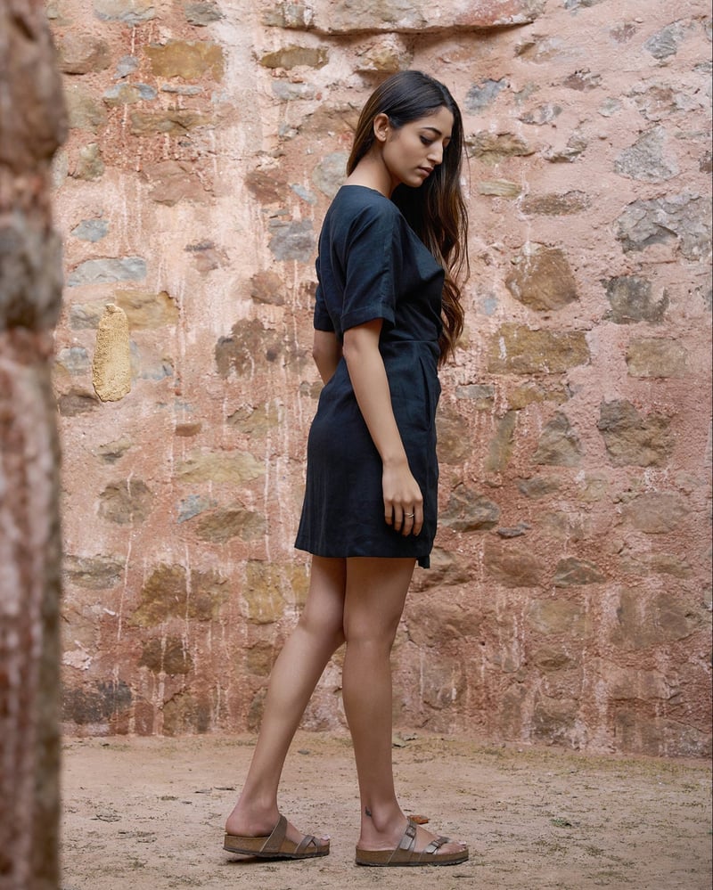 Verve Mini Wrap Dress