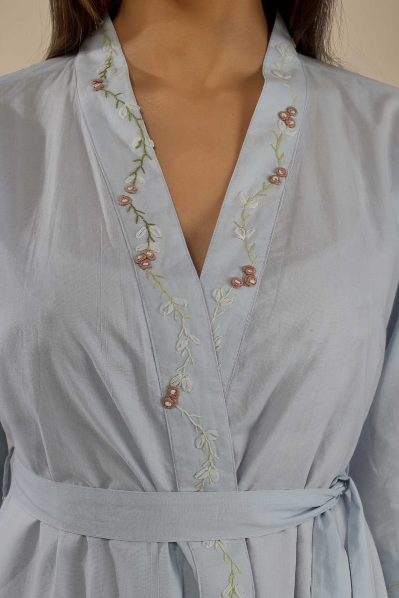 Rosebud, Embroidered Dress & Gown