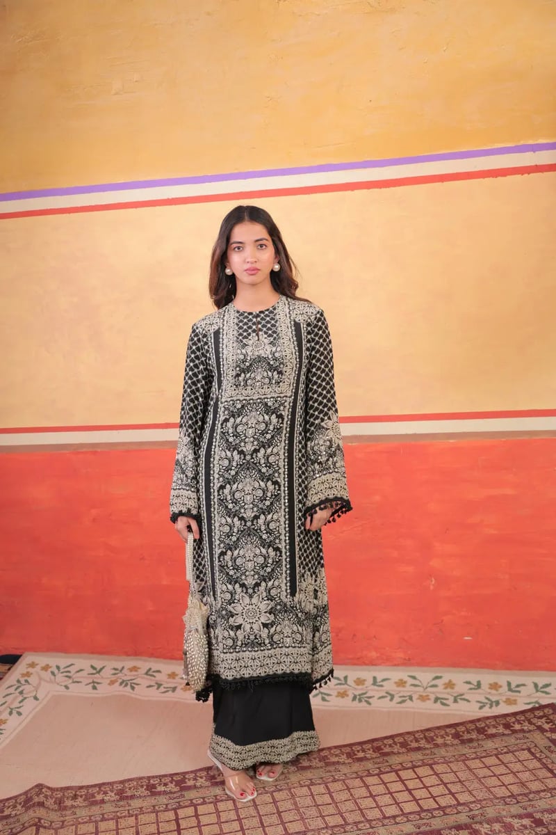 Pandora - A-Line Kurta Set — Surkh Syahi
