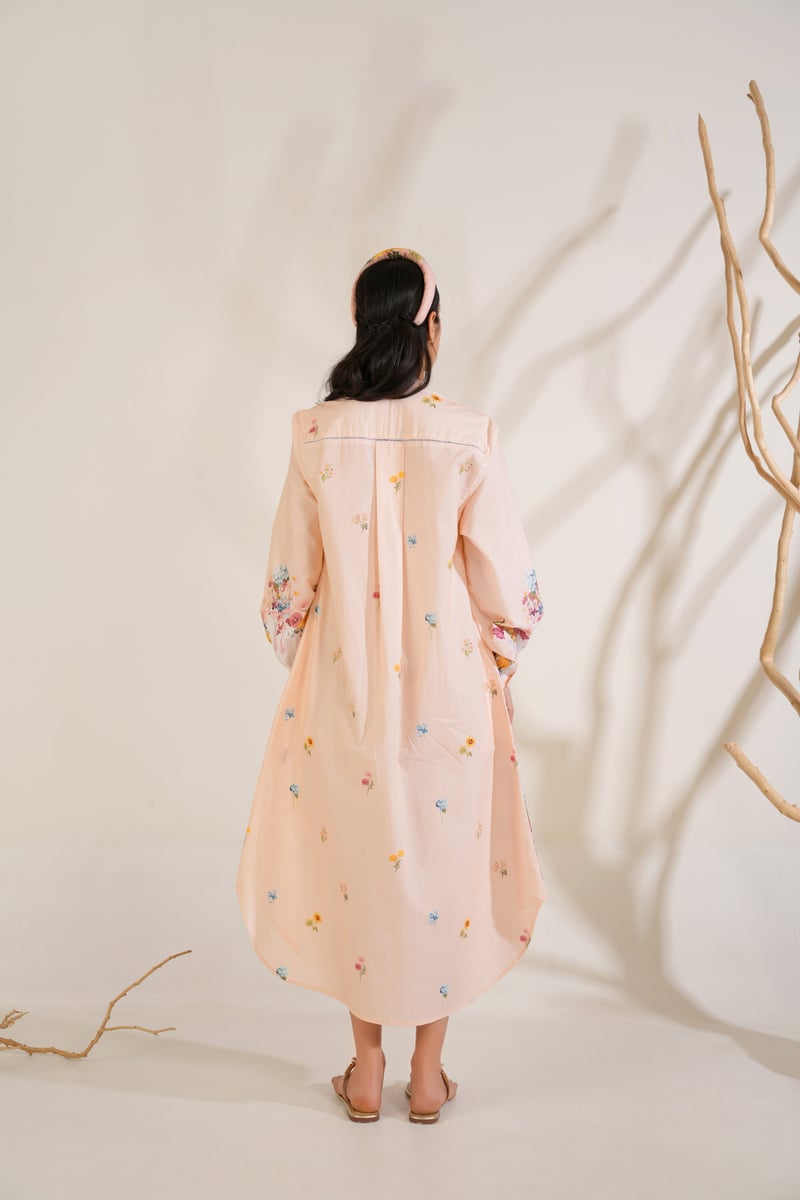 English Summer Shirt Dress
