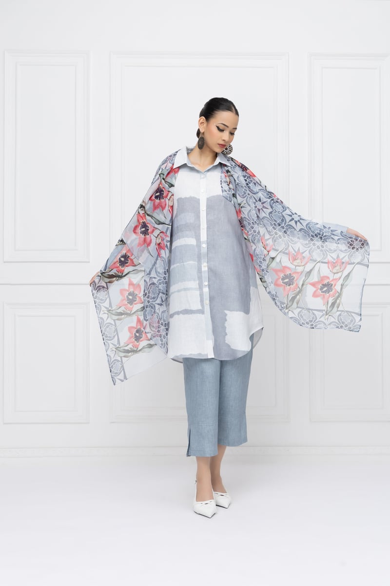 Rain Washed Top + Pant Set