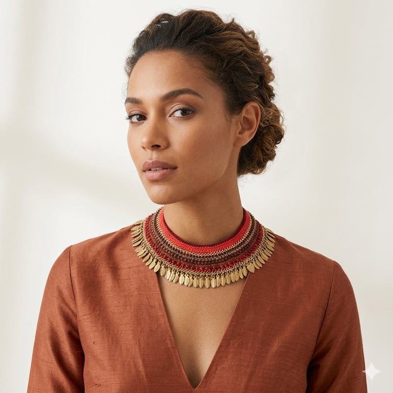 Nomad Choker Necklace — Maya