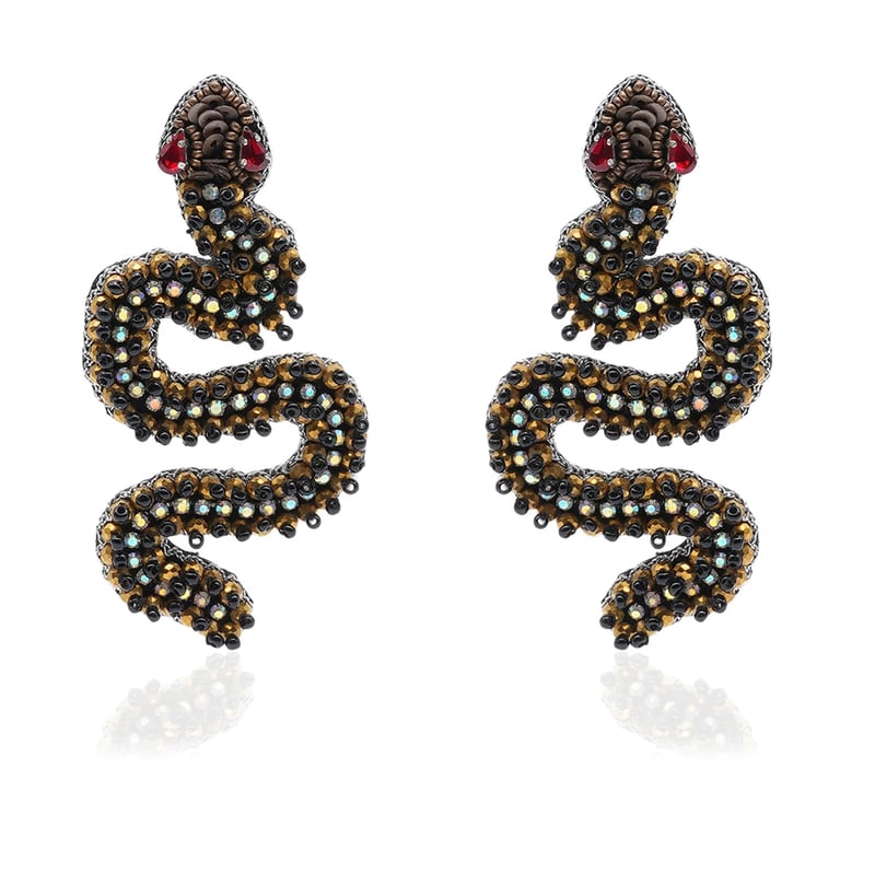 Ssslay Snake Earrings — APT Forever