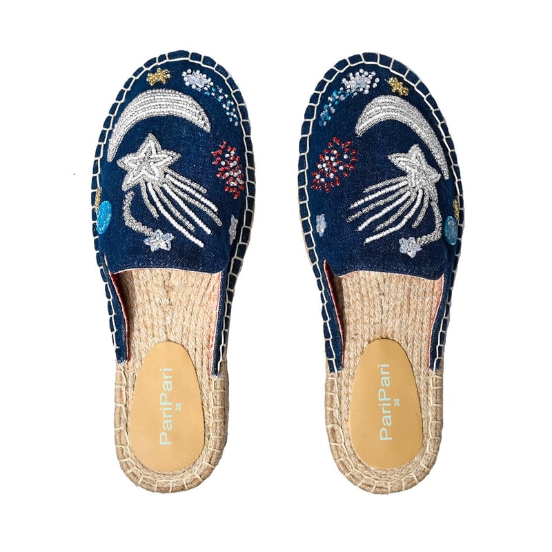 Starry Night Dark Denim Platforms