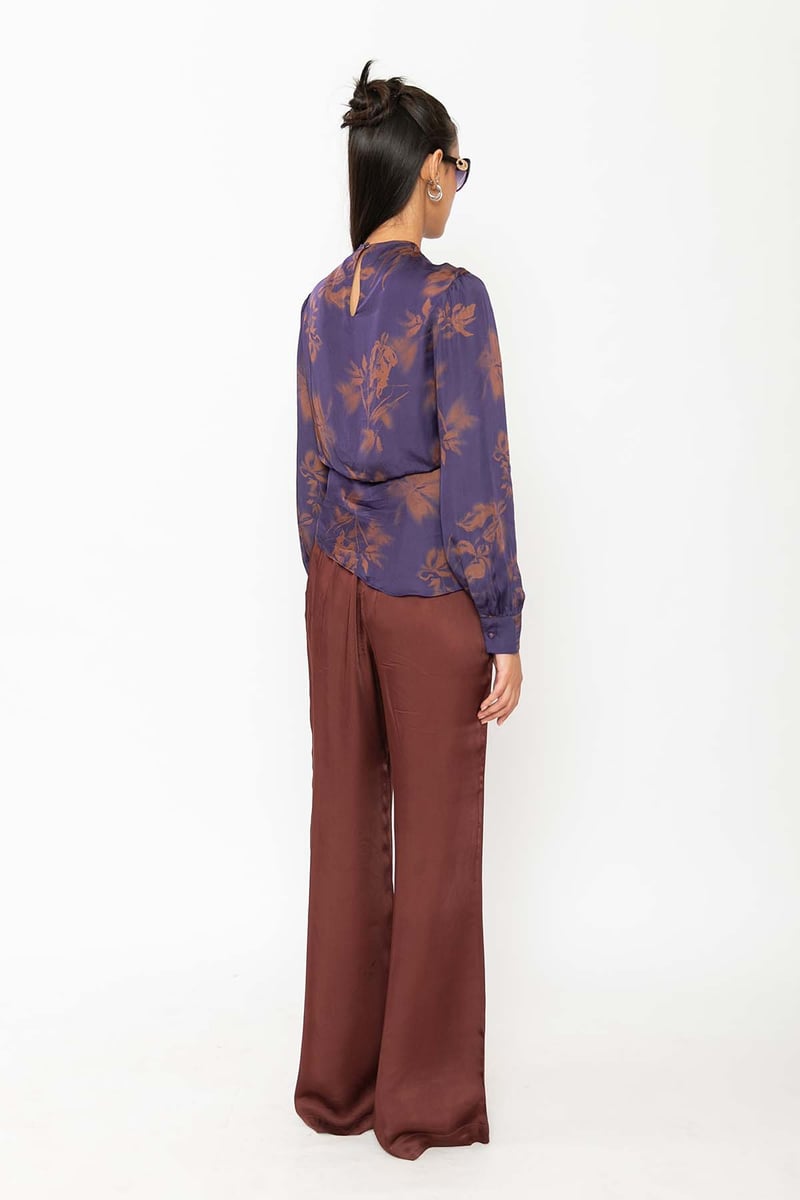 Creme Brulee Top Purple