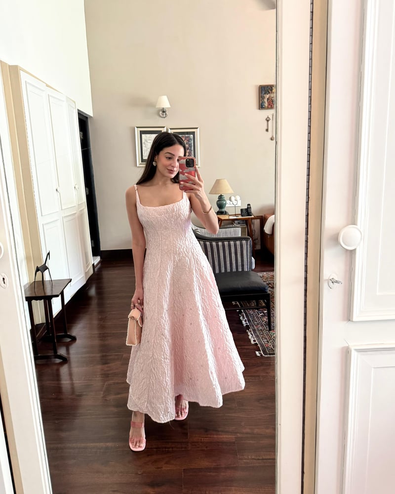 Ballerina Embellished Midi Dress