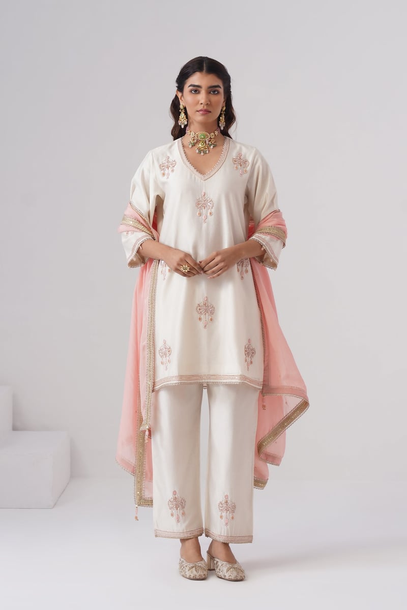 Mogra Dupatta Set — UGNA