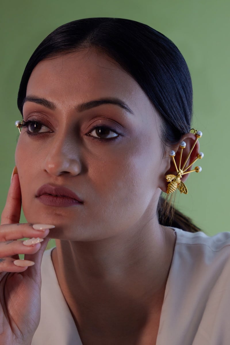 Bee Earcuffs