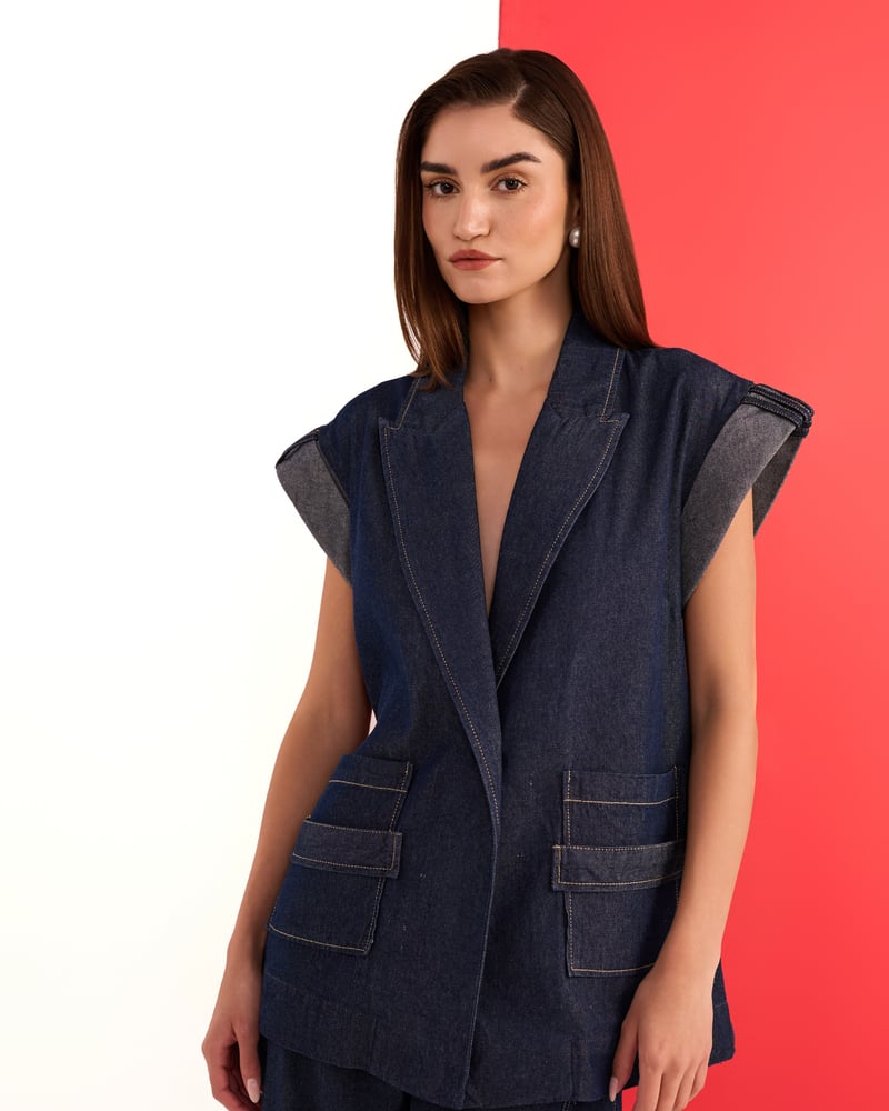 Indigo Blazer