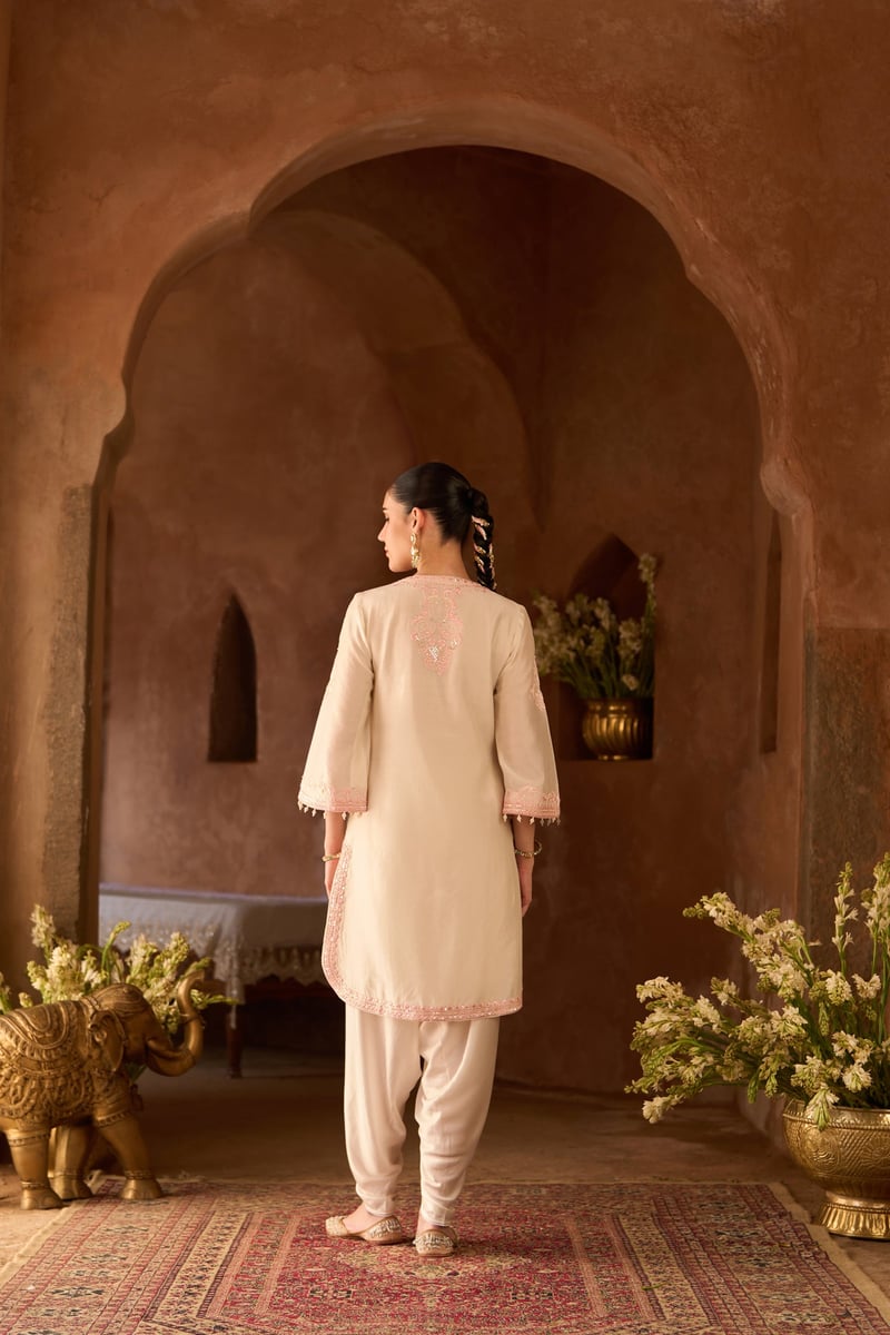 Nyra - Short Kurta And Dhoti