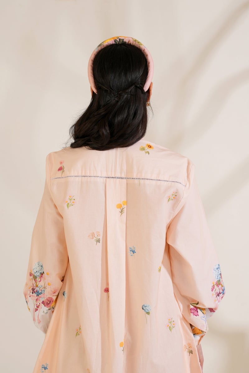 English Summer Shirt Dress
