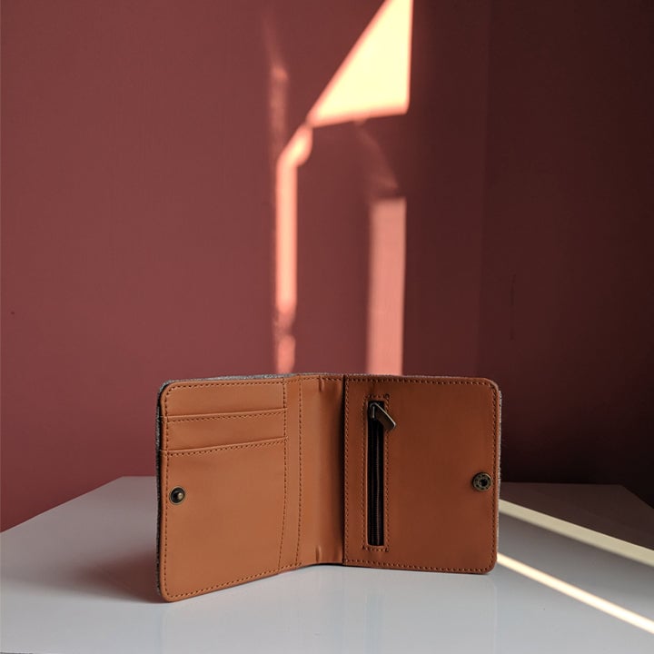 Snap Button Wallet