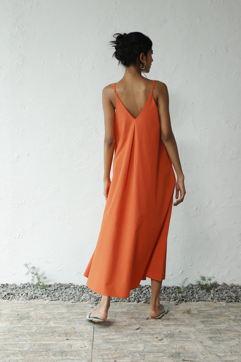 Autumn evening dress