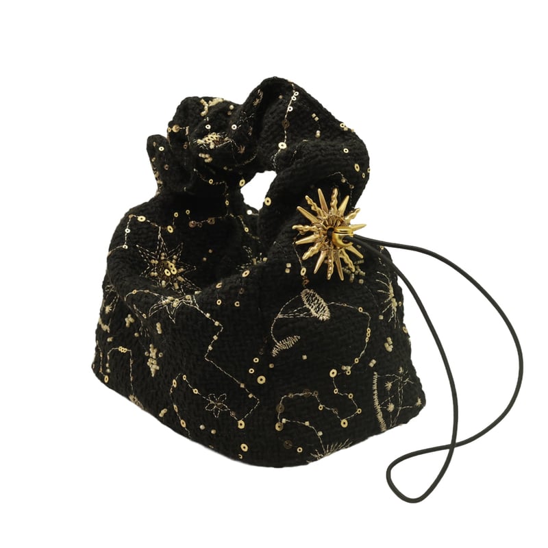 Jena Black Celest Cloud Bag — Jena Luxury