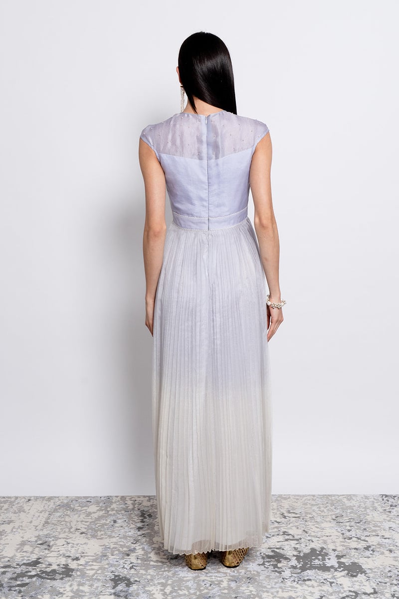 Elara Blue Gown
