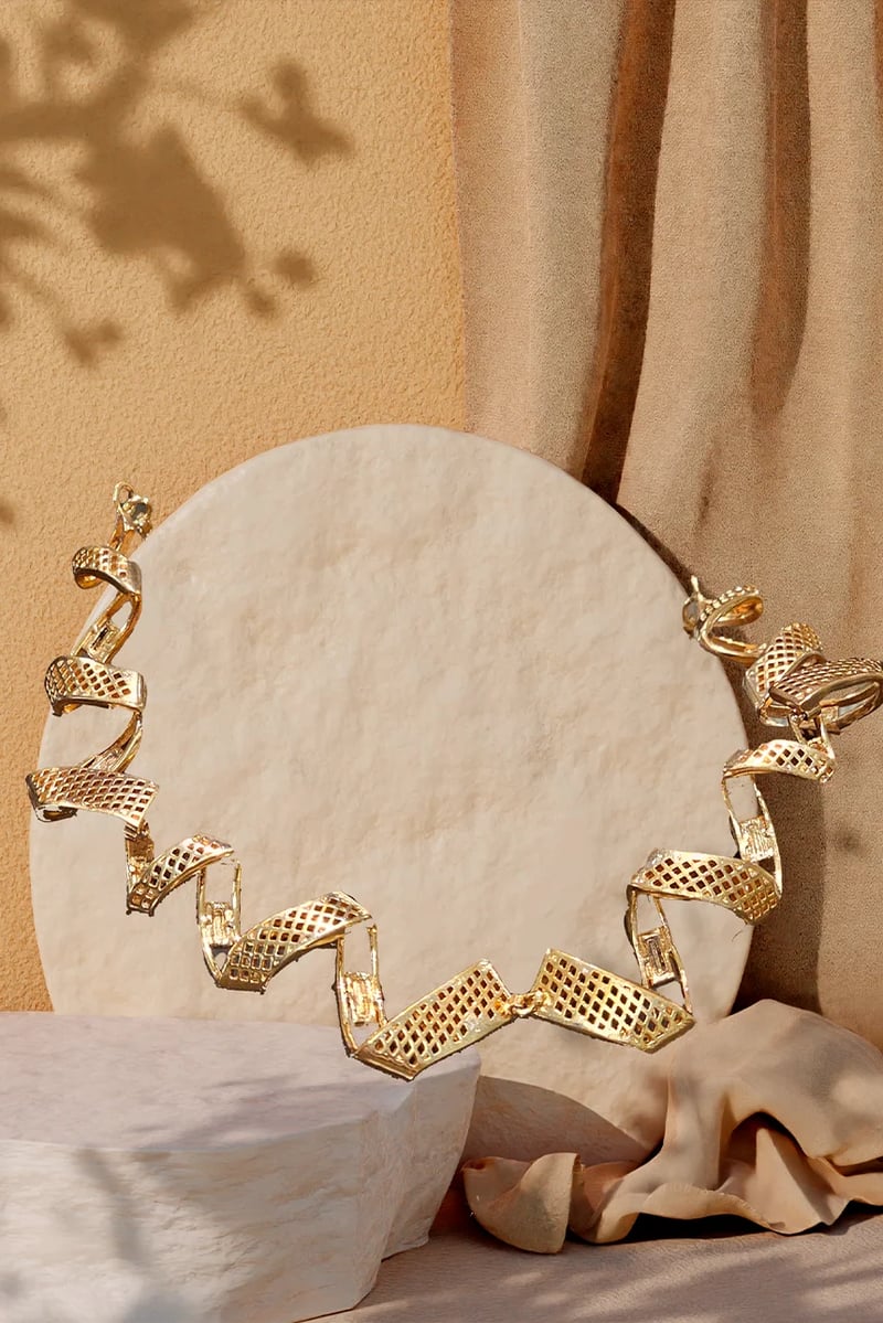 Spiralle Neckpiece — GAURISH BESPOKE JEWELLERY