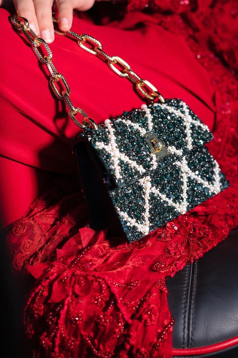 Erica Emerald Handheld Mini Bag