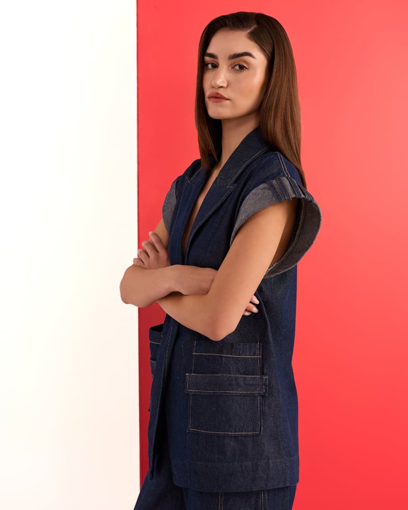 Indigo Blazer