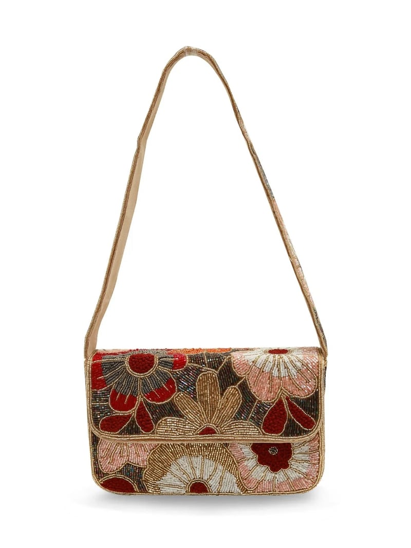 Daisy Baguette Bag with Handle