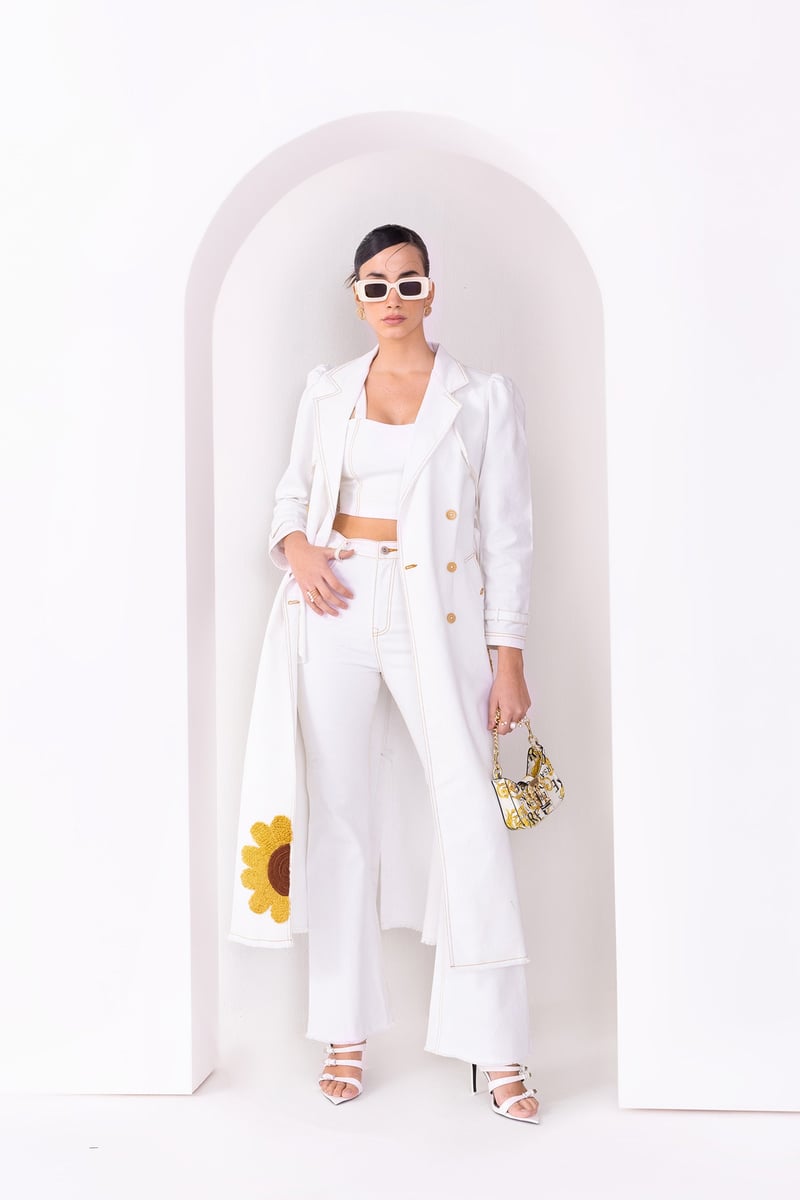 Zoa Trench Dress with Pants