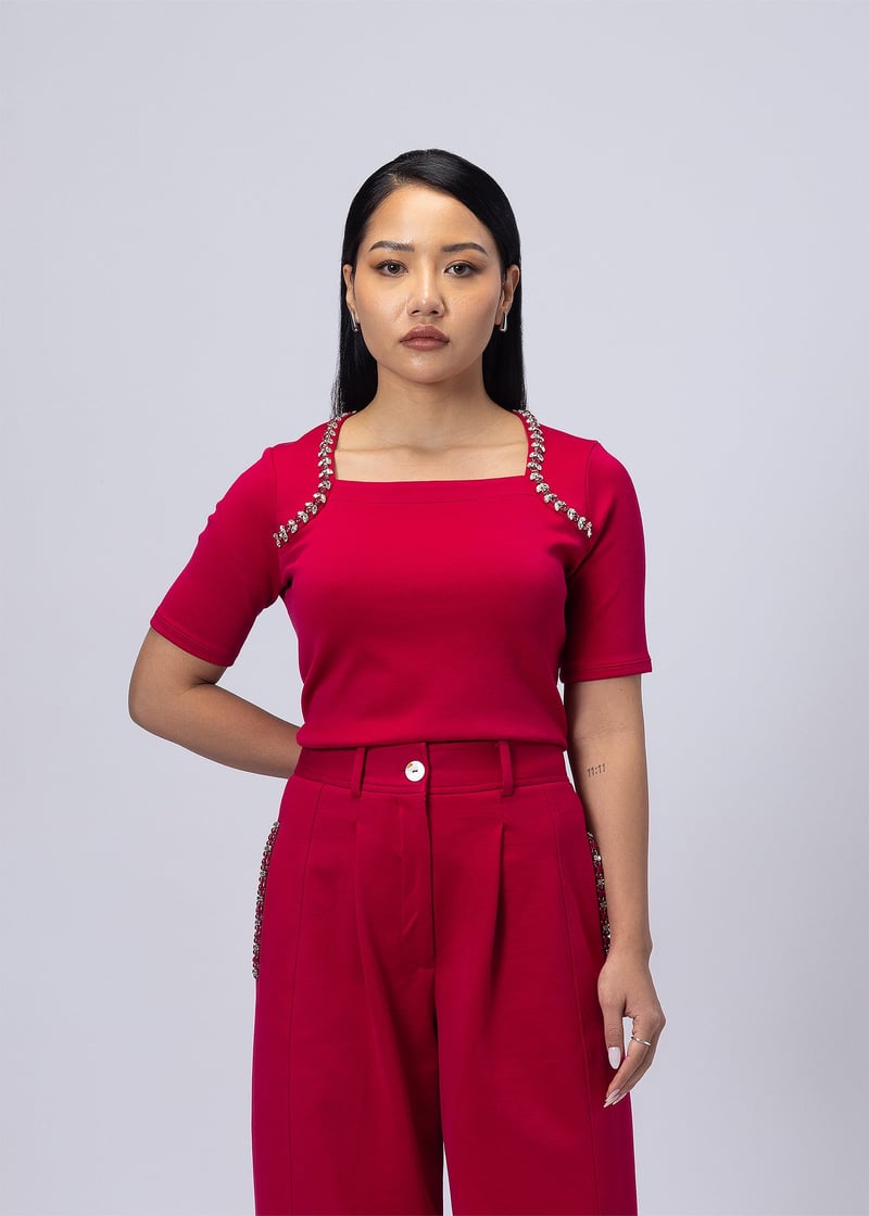 Square Cut Top — Alonge
