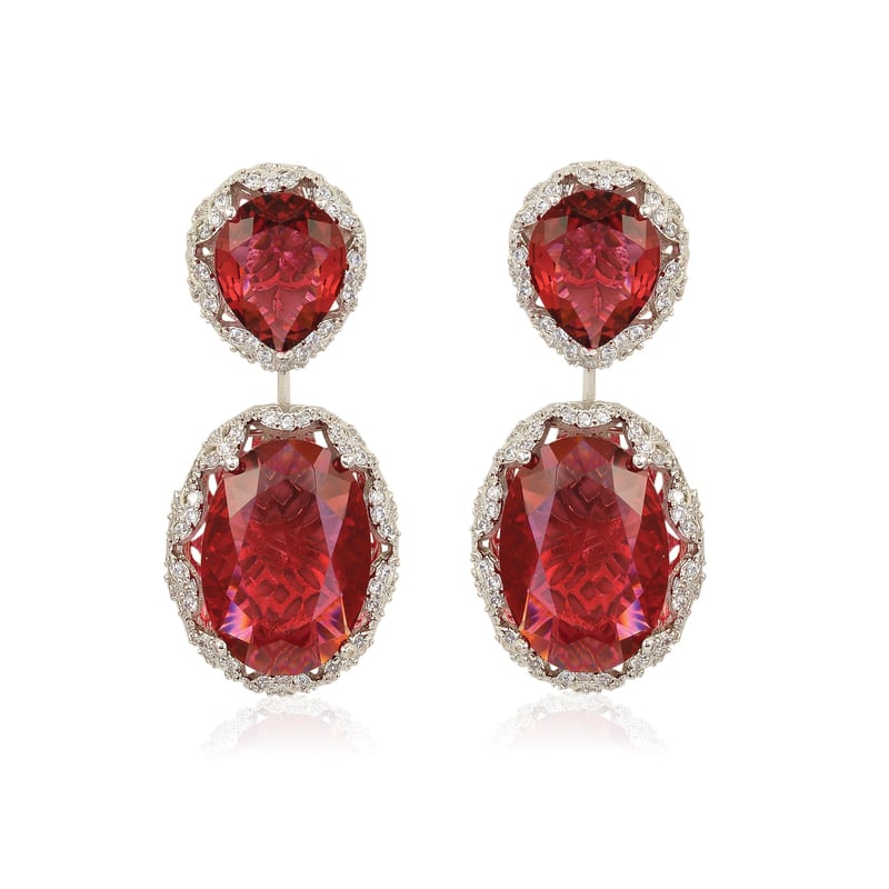 Pink Radiant Earrings