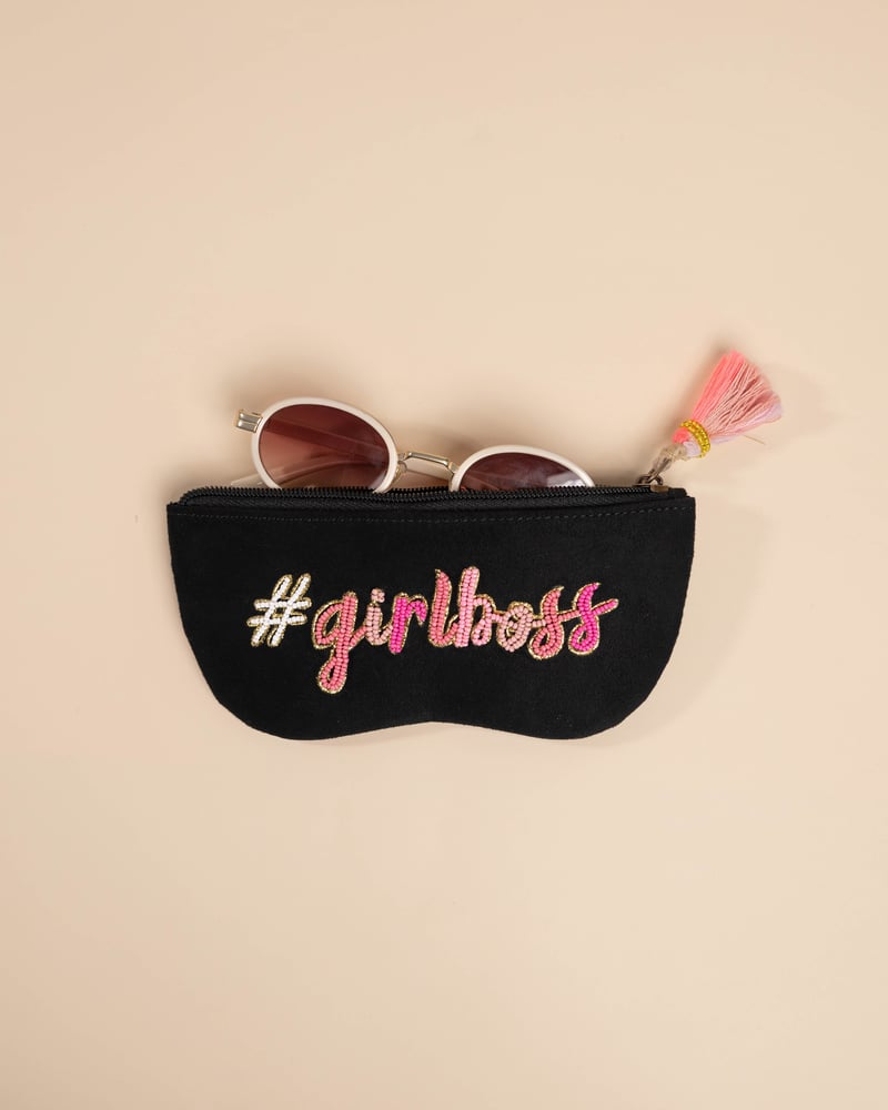 Sunglass Cover- Girlboss